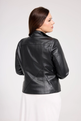 ASYMETRYCZNA KURTKA SKÓRZANA - VIKI