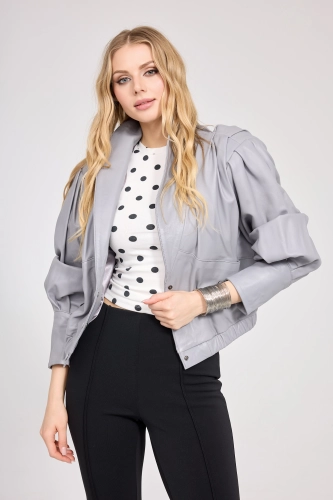 ELEGANCKA DAMSKA BOMBERKA - OMENA