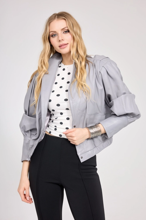 ELEGANCKA DAMSKA BOMBERKA - OMENA