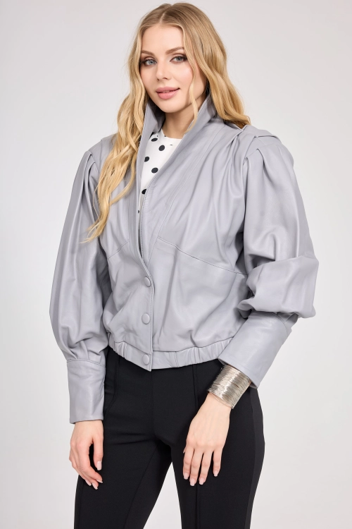 ELEGANCKA DAMSKA BOMBERKA - OMENA