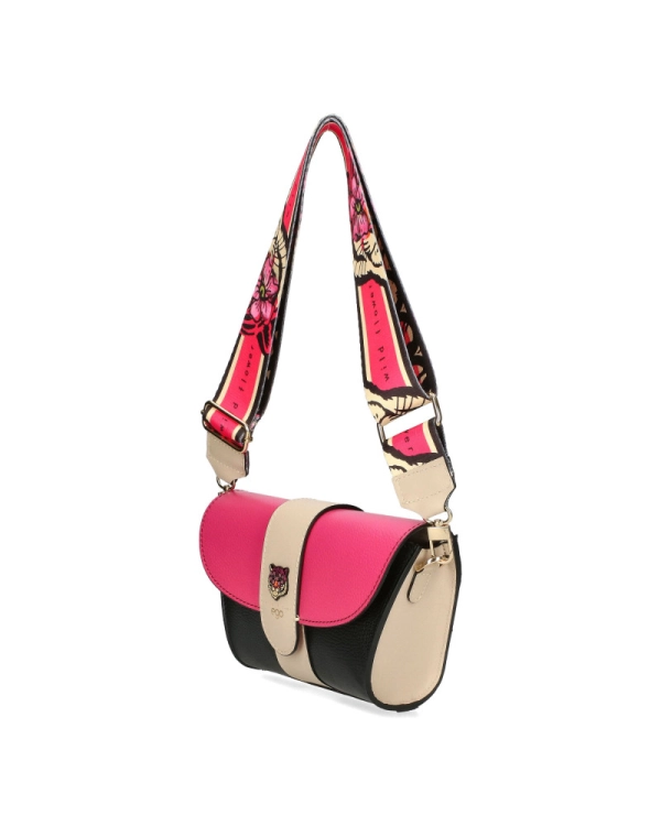 TRAPEZOWA TOREBKA CROSSBODY - EGO